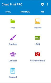 Android के लिए क्लाउड प्रिंट ऐप