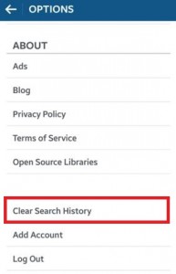 इंस्टाग्राम सर्च हिस्ट्री एंड्रॉइड लॉलीपॉप क्लियर कैसे करें
