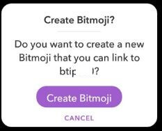 Bitmoji Snapchat Android डिवाइस बनाएं