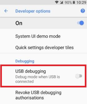 Pixel 2 और Pixel 2 XL पर USB डिबगिंग कैसे सक्षम करें