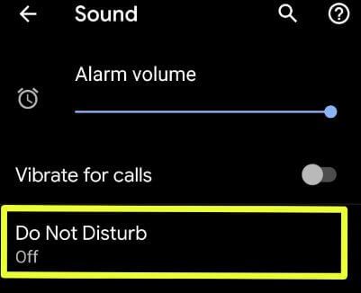 Pixel 3a और Pixel 3a XL में डू नॉट डिस्टर्ब को कैसे चालू करें
